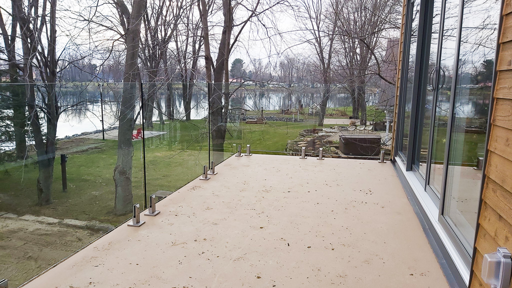 rampe vitrée 12mm